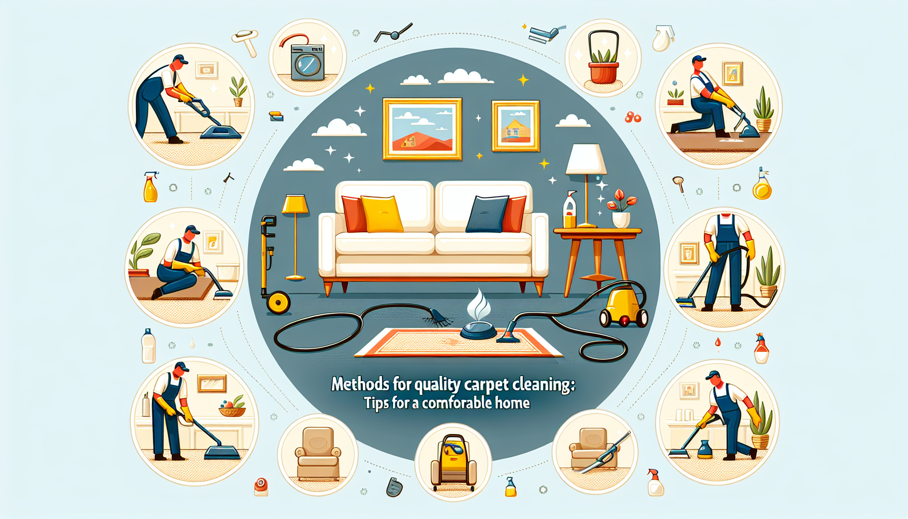 Способы качественной чистки ковров: советы для комфортного дома